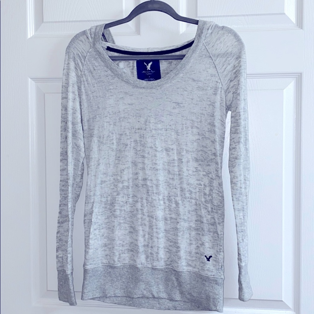 AE SUPER SOFT HOODIE TEE